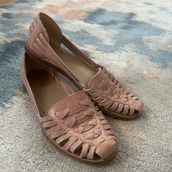 Nisolo Huarache Sandal in Desert Rose - Picture 1 of 4